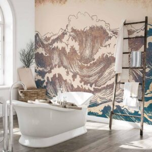 Fotobehang - Giant waves