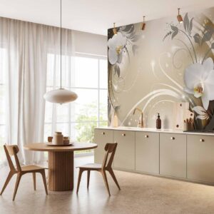 Fotobehang - Gold dance