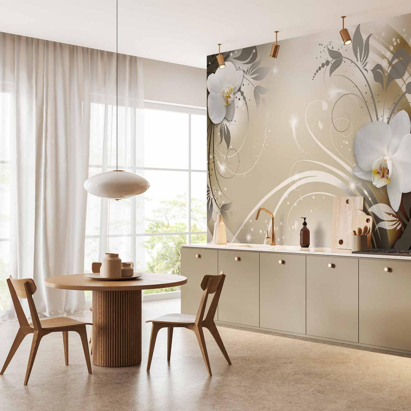 Fotobehang - Gold dance