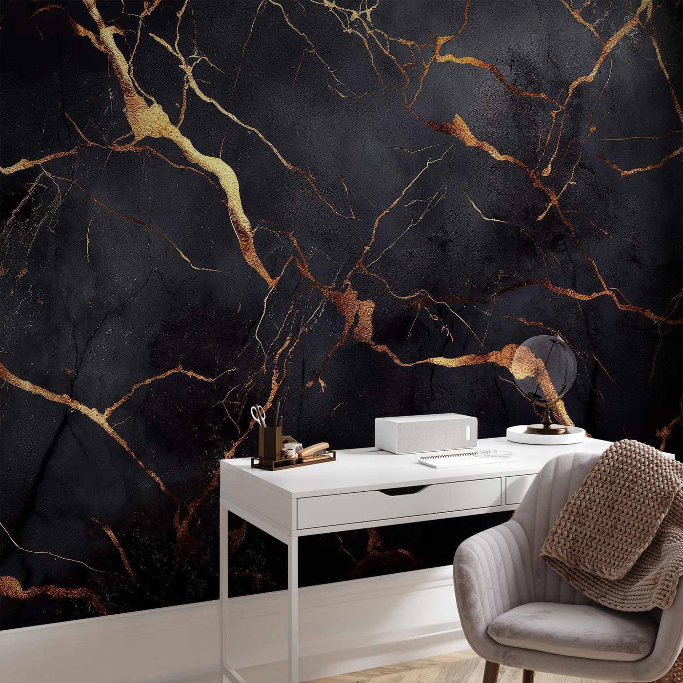 Fotobehang - Golden Paths