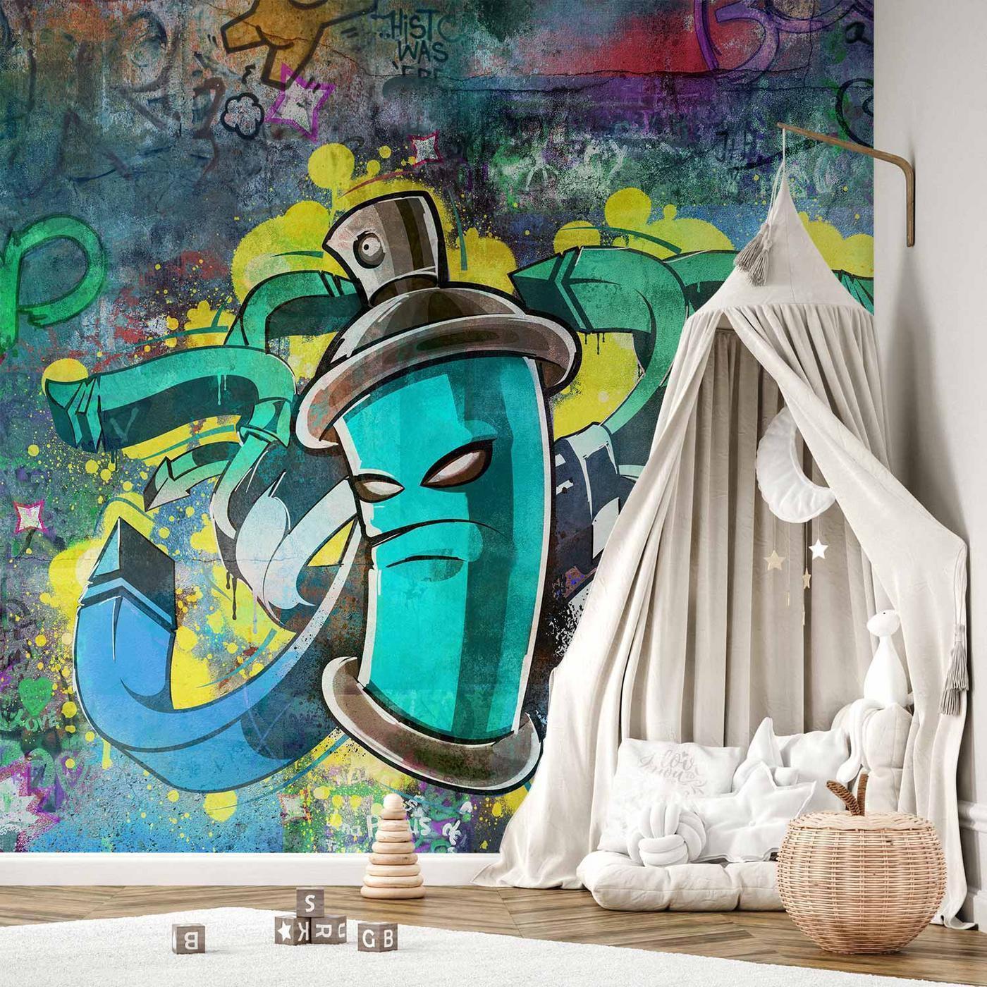 Fotobehang - Graffiti maker