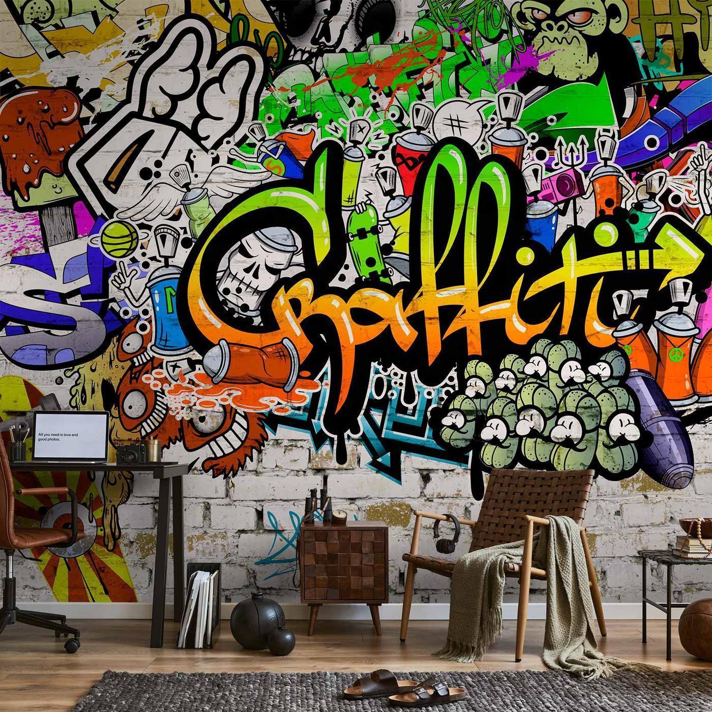 Fotobehang - Graffiti on the Wall