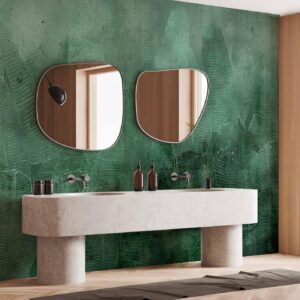 Fotobehang - Green Banana Leaves