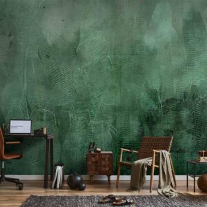 Fotobehang - Green Banana Leaves