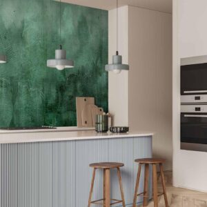 Fotobehang - Green Banana Leaves