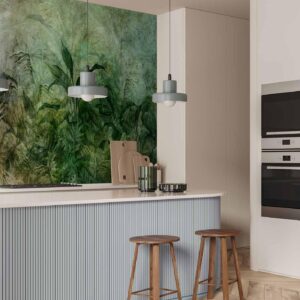 Fotobehang - Green Fog