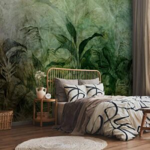 Fotobehang - Green Fog