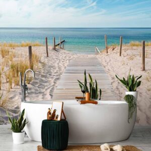 Fotobehang - Holiday at the seaside