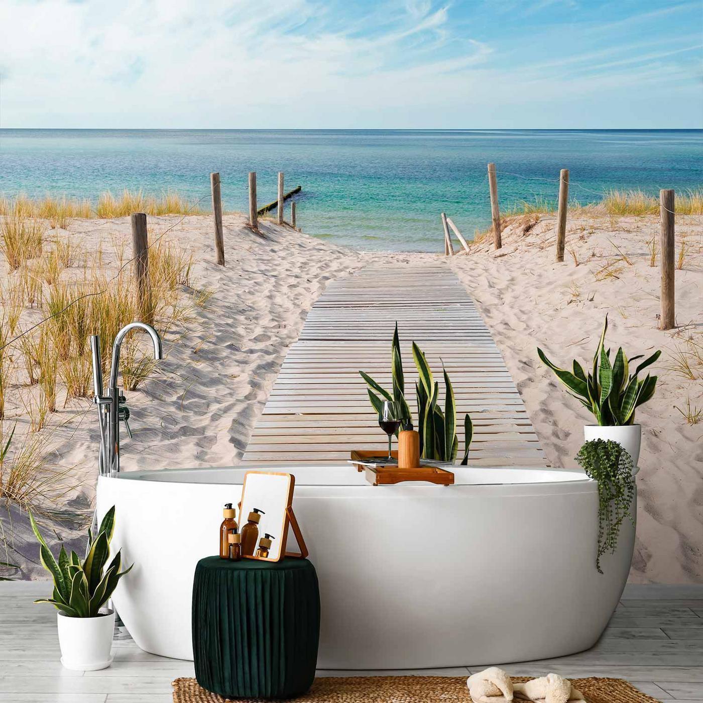 Fotobehang - Holiday at the seaside