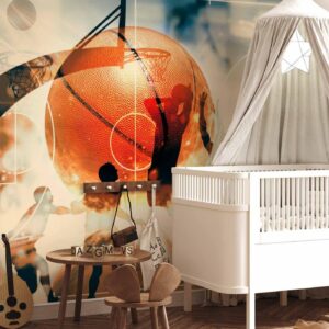 Fotobehang - I love basketball!