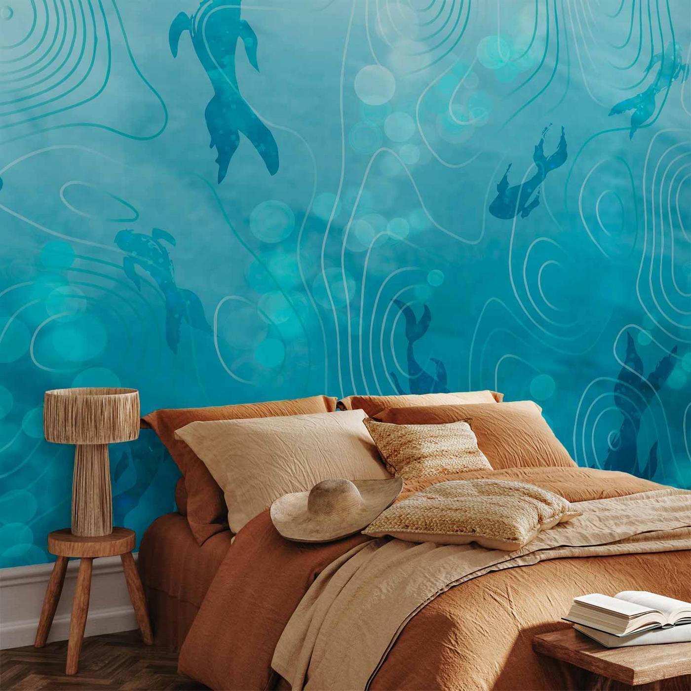 Fotobehang - Japanese pond