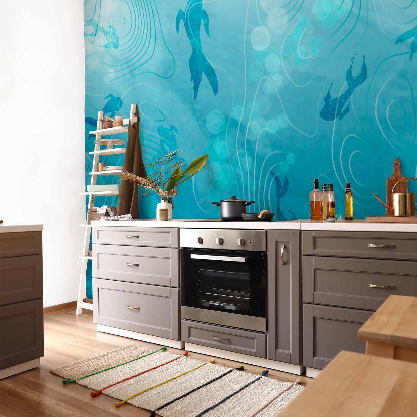 Fotobehang - Japanese pond