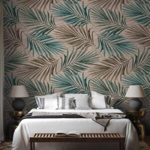 Fotobehang - Leaf Chasing - Second Variant