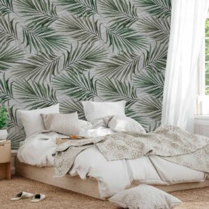 Fotobehang - Leaf Chasing - Third Variant