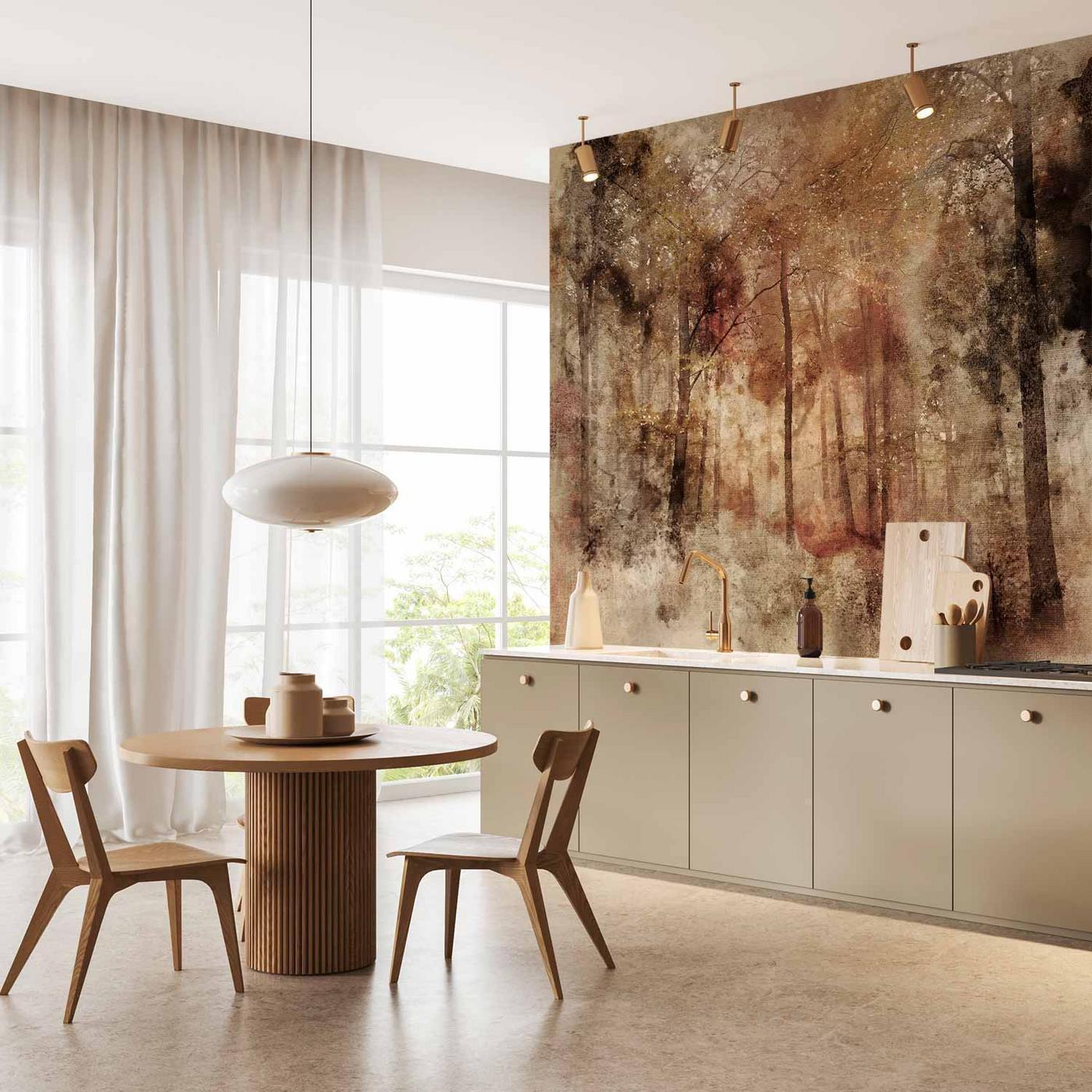 Fotobehang - Lost in the woods