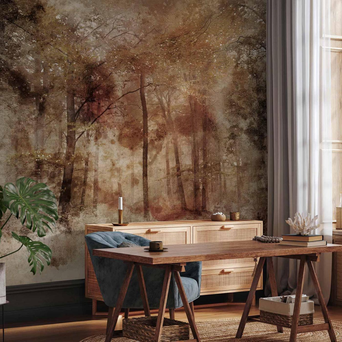 Fotobehang - Lost in the woods