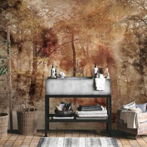 Fotobehang - Lost in the woods