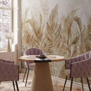 Fotobehang - Magic Grove (Brown)