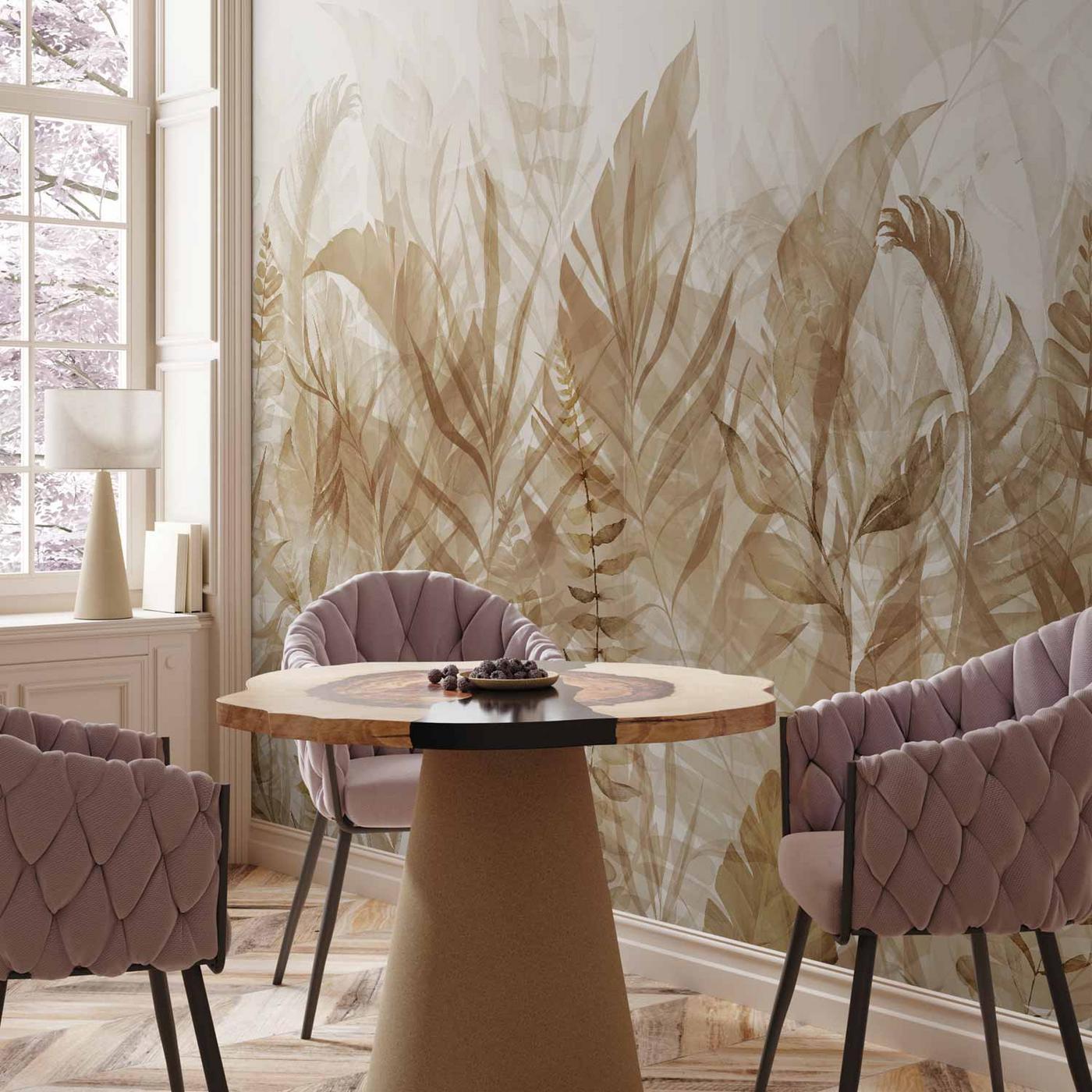 Fotobehang - Magic Grove (Brown)