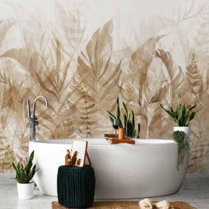 Fotobehang - Magic Grove (Brown)