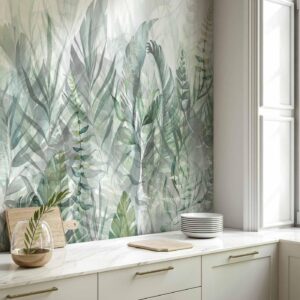 Fotobehang - Magic Grove (Green)