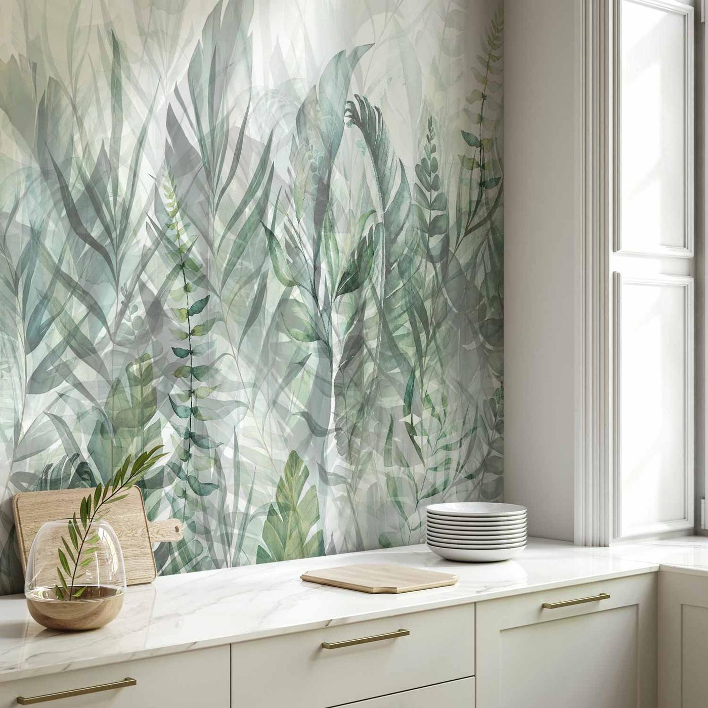 Fotobehang - Magic Grove (Green)