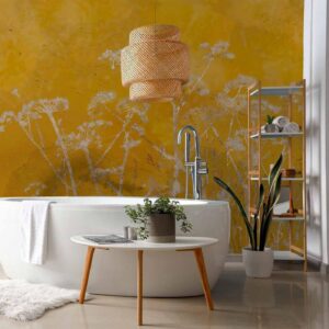 Fotobehang - Meadow Bathed in the Sun