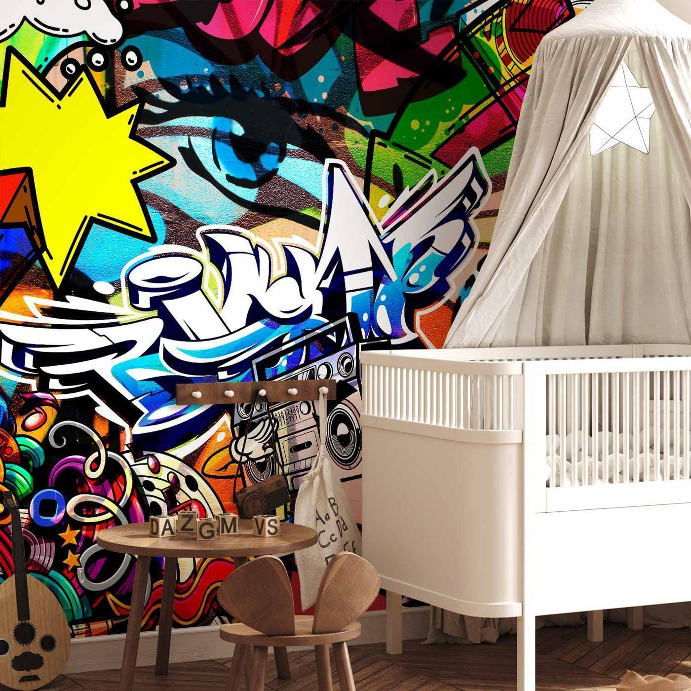 Fotobehang - Metropolia's Language