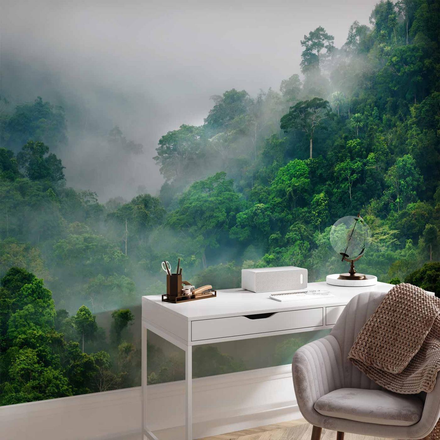 Fotobehang - Morning Fog