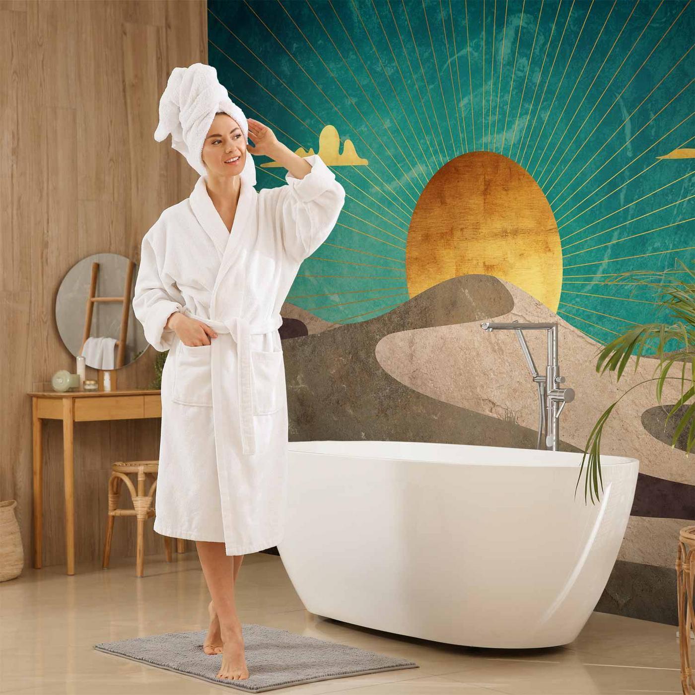 Fotobehang - Morning in the Desert