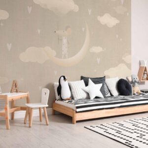 Fotobehang - Mouse on the Moon