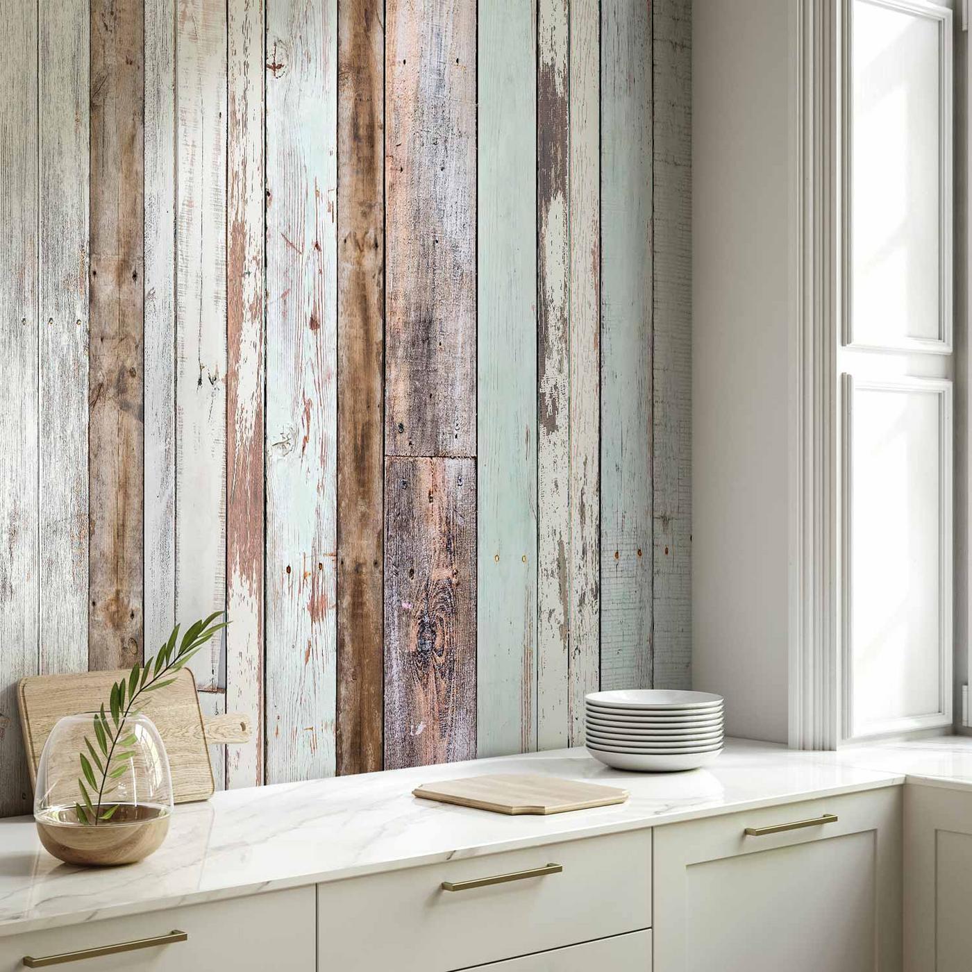 Fotobehang - Multi-colored Boards