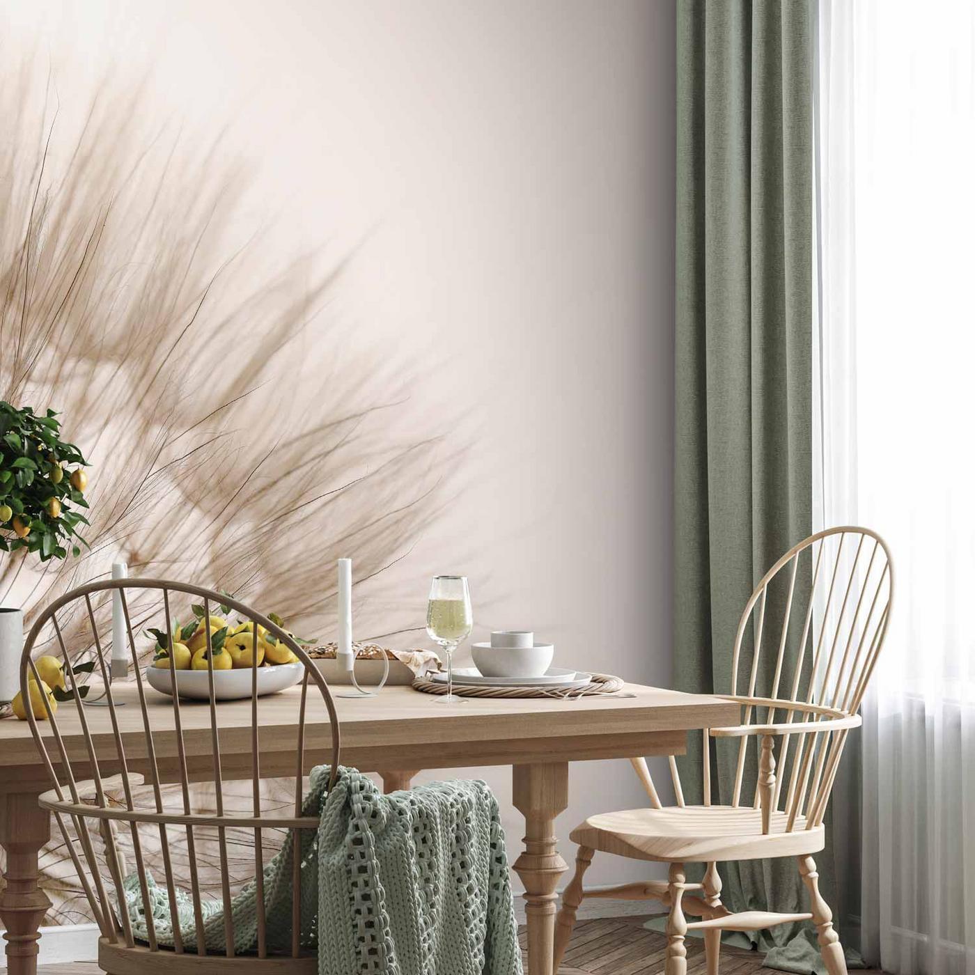 Fotobehang - Nature close-up - close-up motif of a blowfly flower in sepia