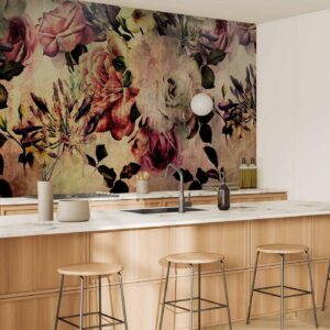 Fotobehang - Nostalgia Flowers