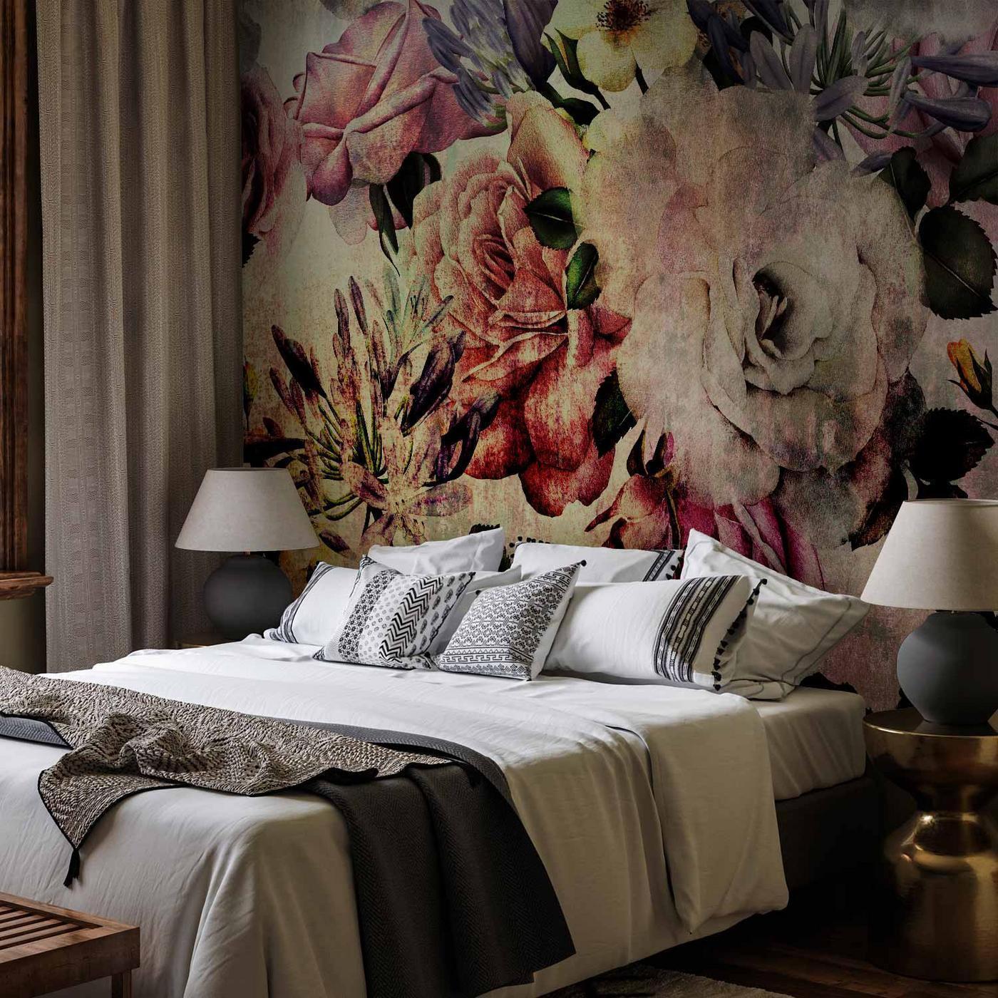 Fotobehang - Nostalgia Flowers