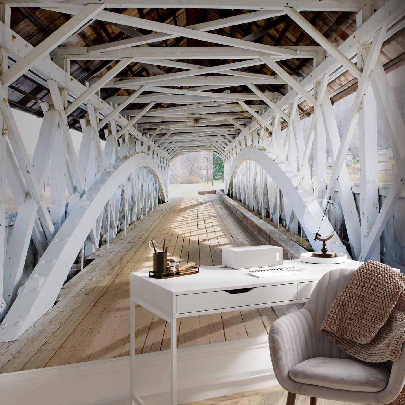 Fotobehang - Old Bridge