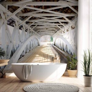 Fotobehang - Old Bridge