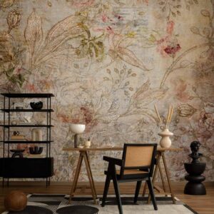 Fotobehang - Old Postcard