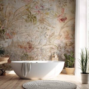 Fotobehang - Old Postcard