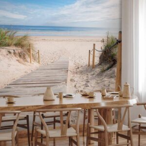 Fotobehang - On the beach