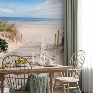 Fotobehang - On the beach