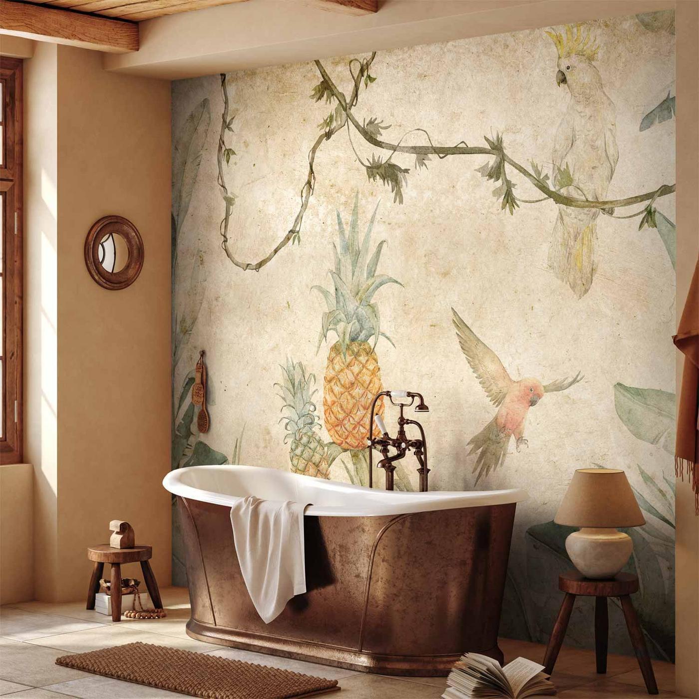 Fotobehang - Parrots in the Jungle