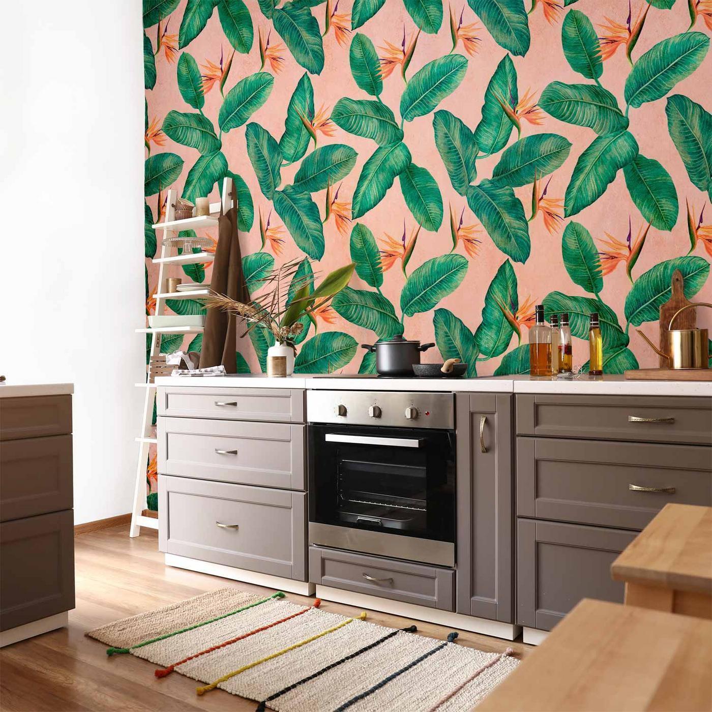 Fotobehang - Peace of Wild Bushes - First Variant