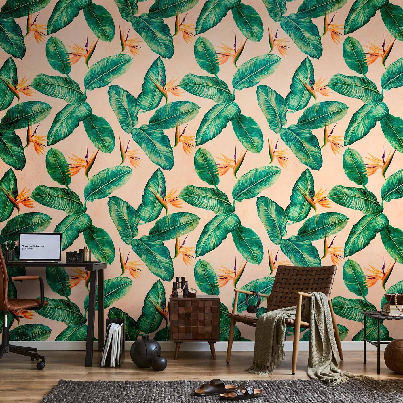 Fotobehang - Peace of Wild Bushes - Second Variant