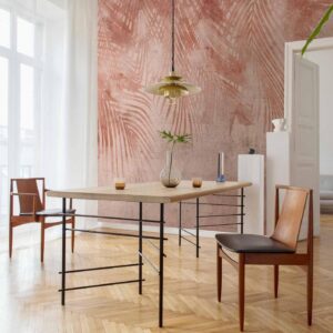 Fotobehang - Pink Palm Trees