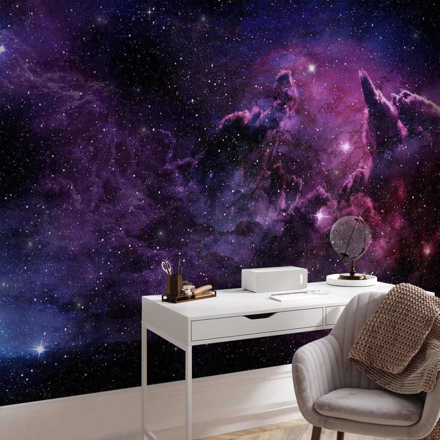 Fotobehang - Purple Nebula