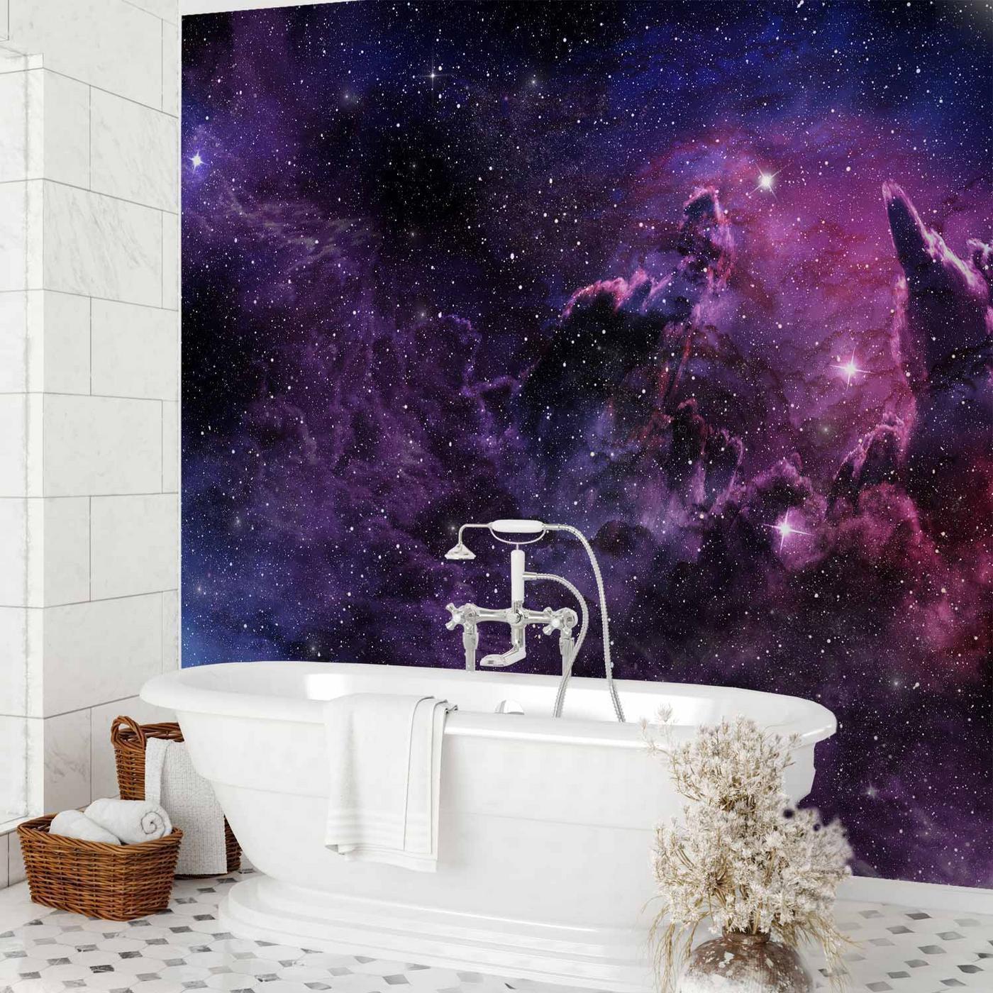 Fotobehang - Purple Nebula
