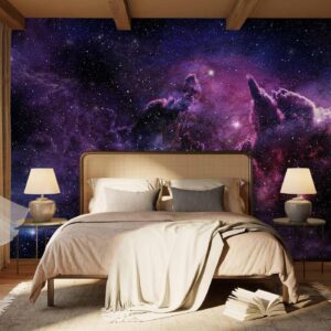 Fotobehang - Purple Nebula