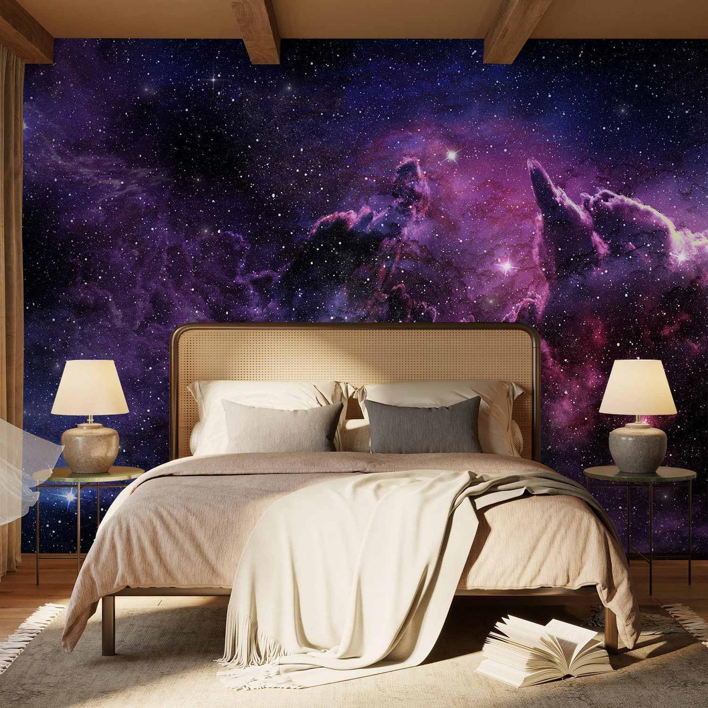 Fotobehang - Purple Nebula