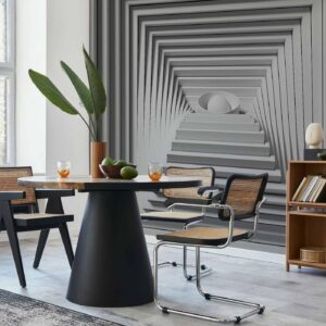 Fotobehang - Quadrangle Depth